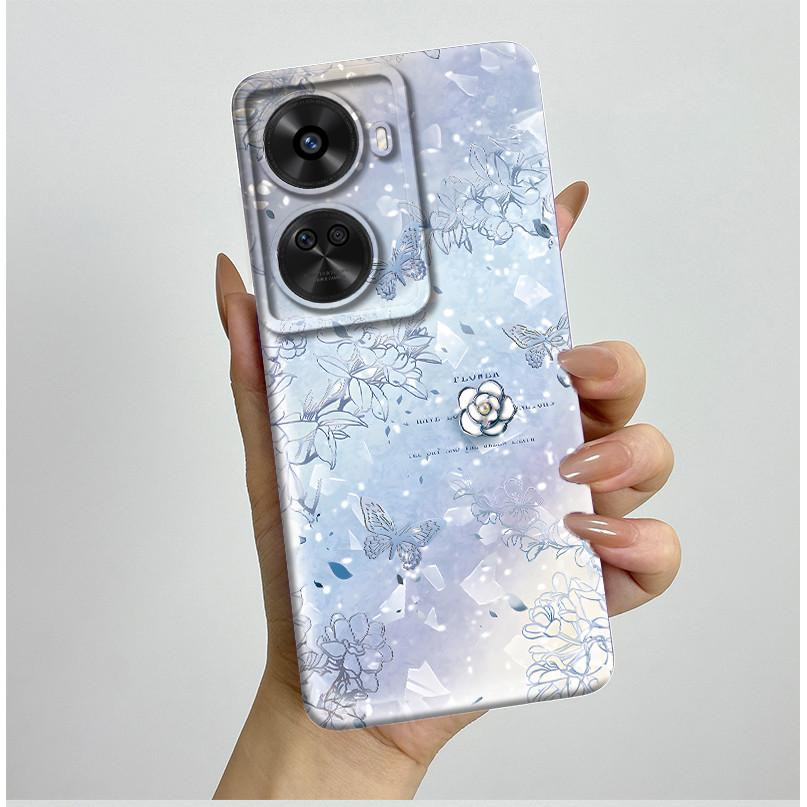 For Huawei Nova 12 SE Phone Case Nova 11 SE 12SE Fashion Soft Liquid Silicone Shockproof Protective Back Covers Anti Slip Fundas