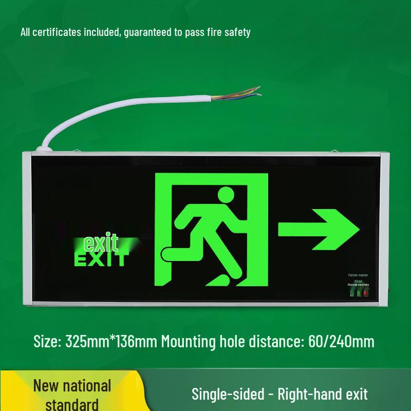 LED Notausgangs- & Treppenmarkierungsleuchte