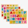 Digitales Alphabet Dreidimensionale Assemblage Kognitive Kinder Lernspielzeug Baby Alphabetisierung Holzpuzzle