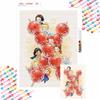 Diamond Mosaic Painting Art Kit Princess Tanghulu Food Handmade DIY Home Decor