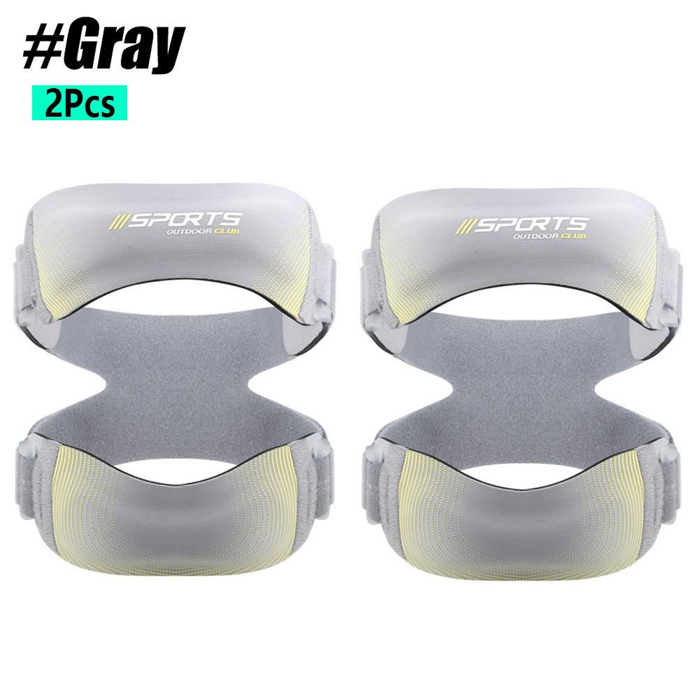 1/2Pcs Customizable Knee Braces Featuring Double Silicon Bars Patella Pads Ideal For Women Men Volleyball Tennissquatsbasketballrunning