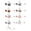 Vintage Oval Metal Sunglasses Women Men Fashion High Quality Brand Sun Glasses Outdoor Travel Daily Lady Man Eyewear UV400