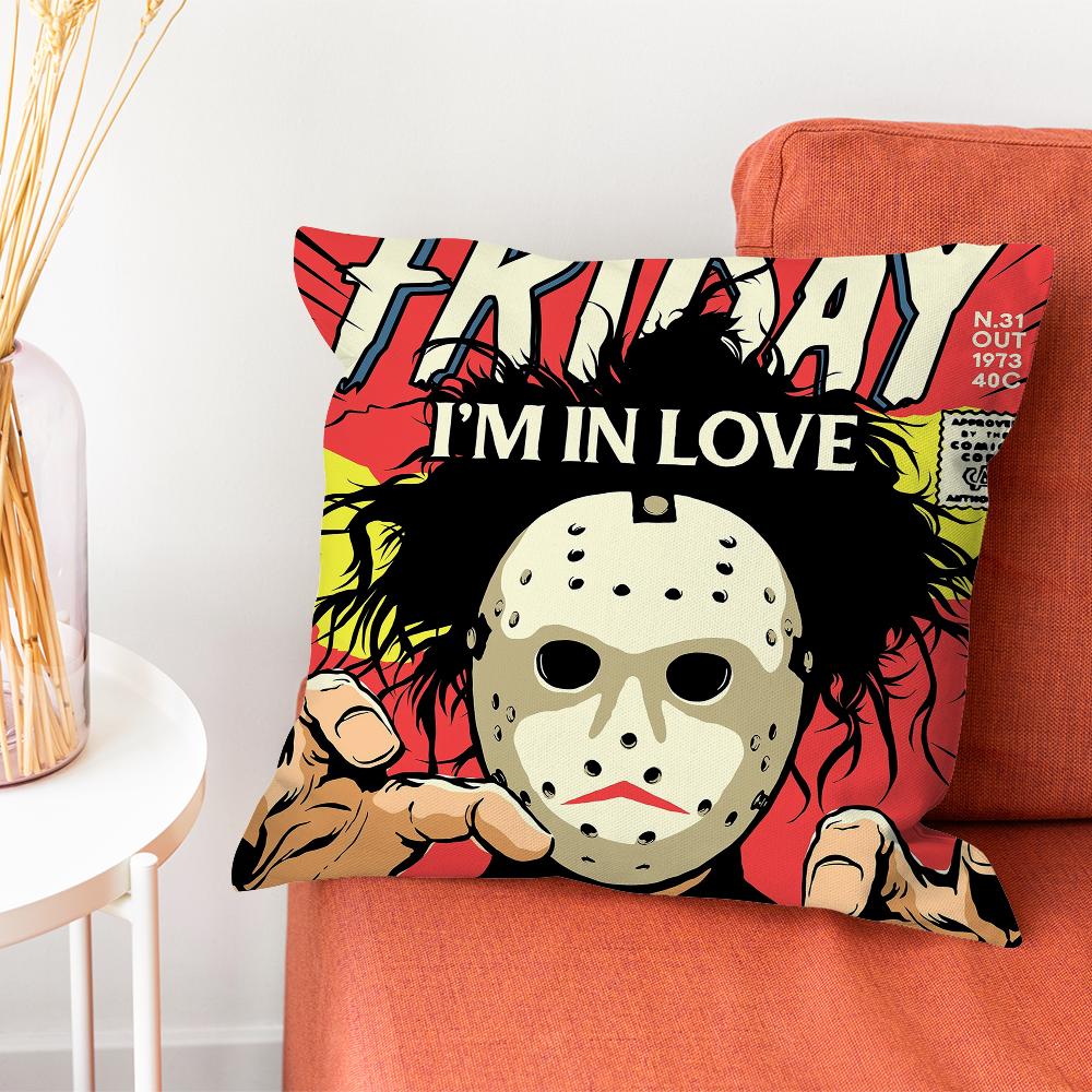 Vintage The Cure Rock Band Pillow Case Pillow Case Living Room Sofa Cushion Cover Suitable For Home Bedroom Room Decoration