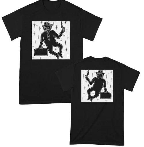 Tom Waits 2 Sides Black T-shirt Unisex All Sizes XZ