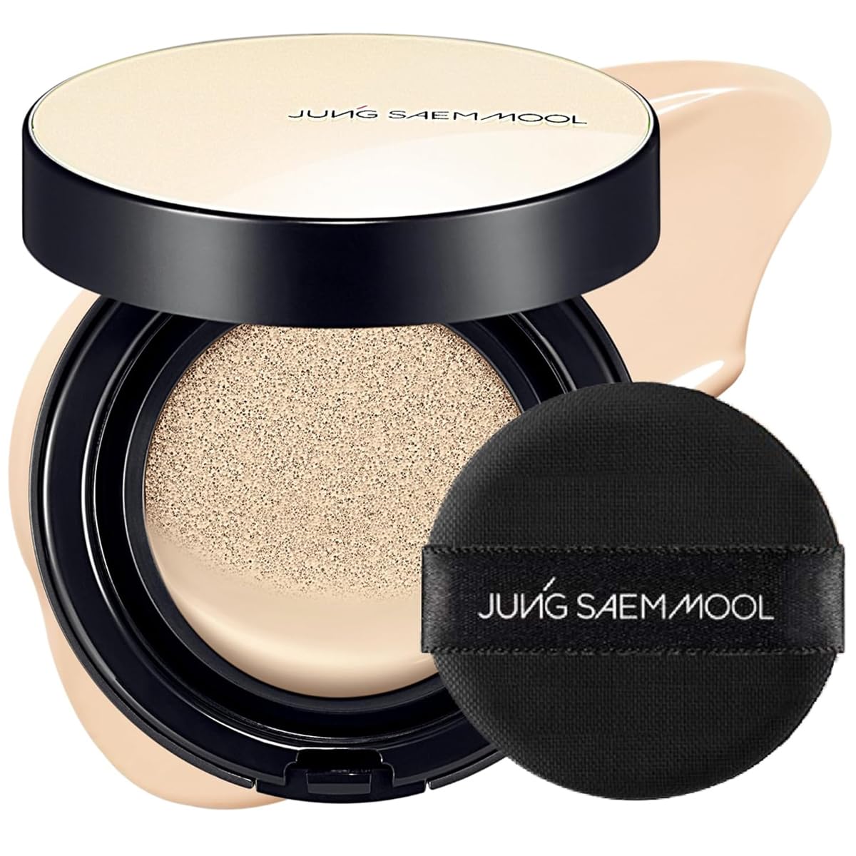 SAEM MOOL Essential Skin Nuder Cushion Foundation [JUNG Official] (Fair-Light)