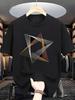 Unisex Sommer-Mode-Shirt, Einzigartiger Geometrischer Musterdruck