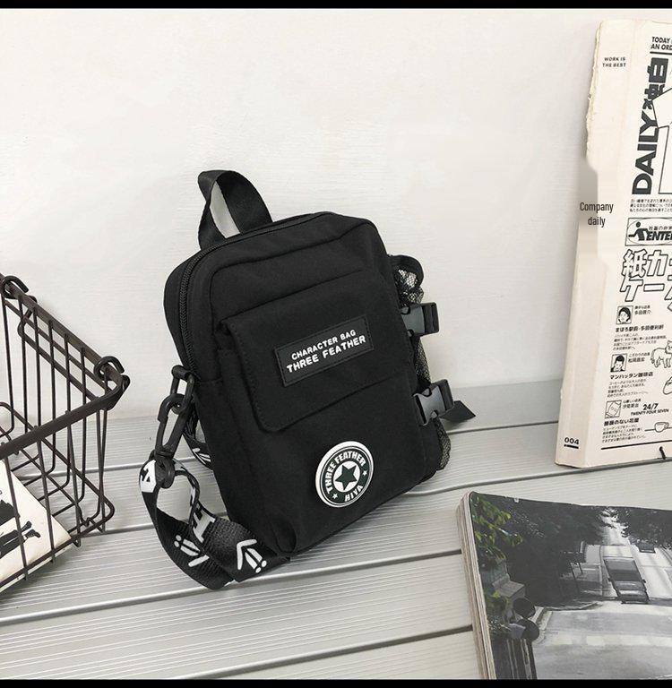 2022 Korean Style Unisex Nylon Crossbody Bag - Trendy, Lightweight, Casual Shoulder Bag for Men and Women