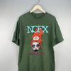 Nofx Pump Up The Valuum Band Cotton Green Full Size T Shirt Bt349