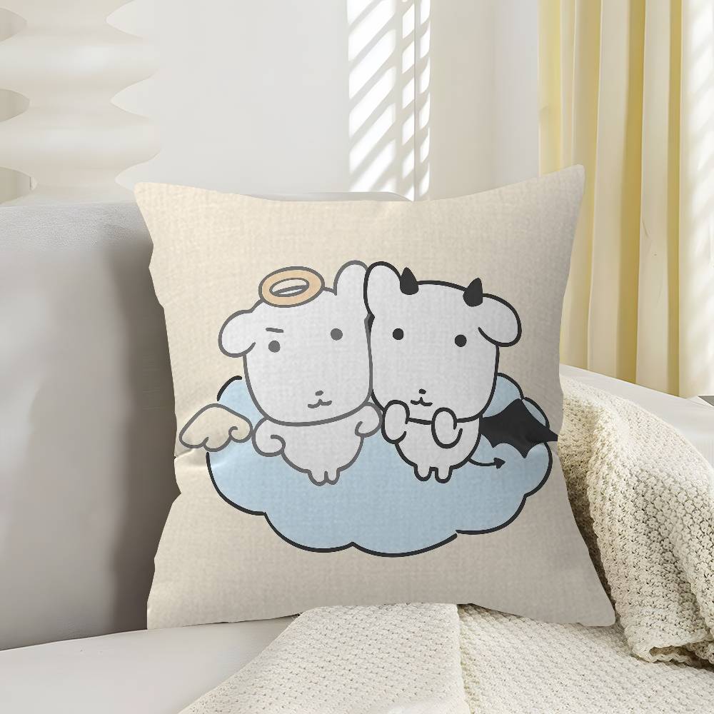 Cute GANADI Personalized Pillow Cover Kids Bedroom Wild Party Decor Pillowcase Kid Birthday Shower Gift