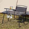 ZISIZ Carbon Steel Tactical Folding Camping Table
