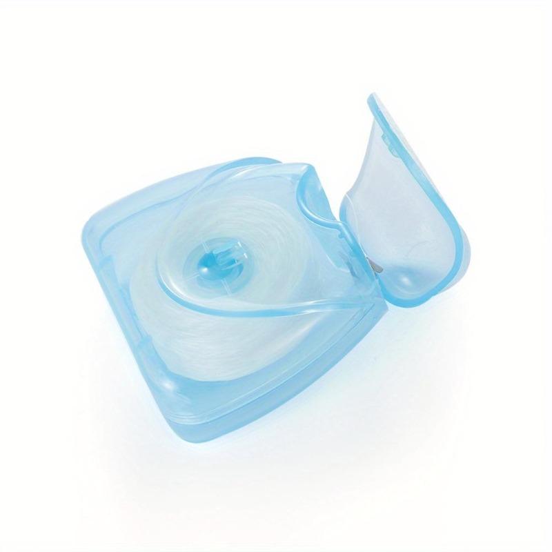 50m Shelled Mint Floss Roll Deep Cleaning Portable Disposable Floss Pick for Travel Daily Life