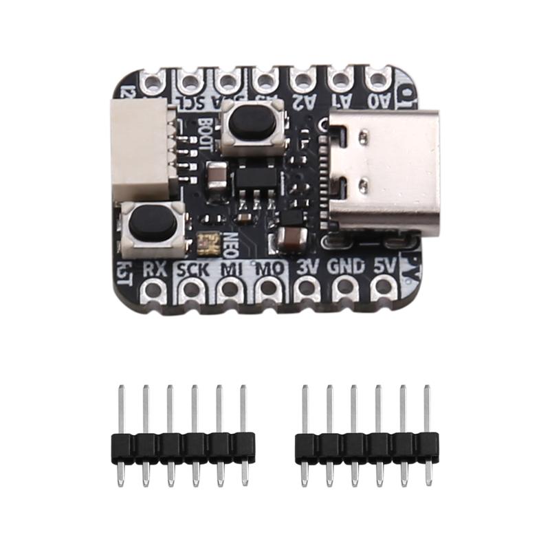 

ABUO-4900 QT Py RP2040 Microcontroller USB Type C Compact Microcontroller For Python & Circuitpython