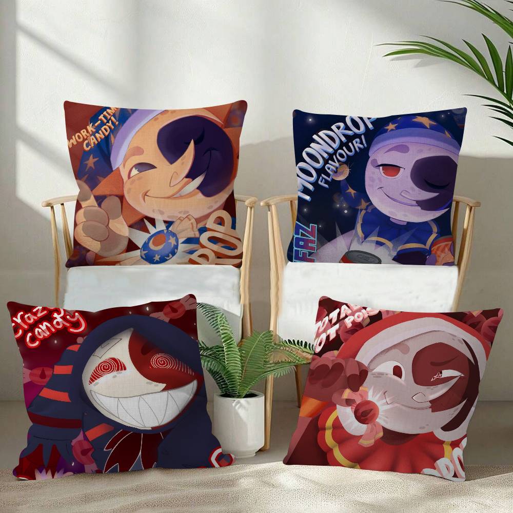 Anime SSundrop GAME Moondrop  Pillow Anime Pillow Sofa Bed Head Pillow Cover Cushion Cover Fashion