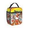 Taiko No Tatsujin Lunch Bag  Vintage Lunch Box For Girl Boy  School Cooler Bag Waterproof Tote Food Bags