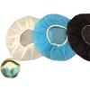 100 Pieces/set Headphone Dustproof Cover Non Woven Stretchable Ear Pad Netbar Internet for Most On-Ear Headphones