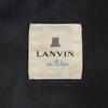 LANVIN en Bleu Made in Japan wool Slacks pants dark blue Men's Used