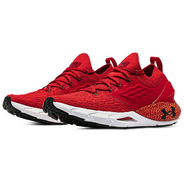 Under Armour HOVR Phantom 2 Comfortable Fabric Synthetic Leather Low Top Casual Running Shoes Men sneaker Red 3025194-600