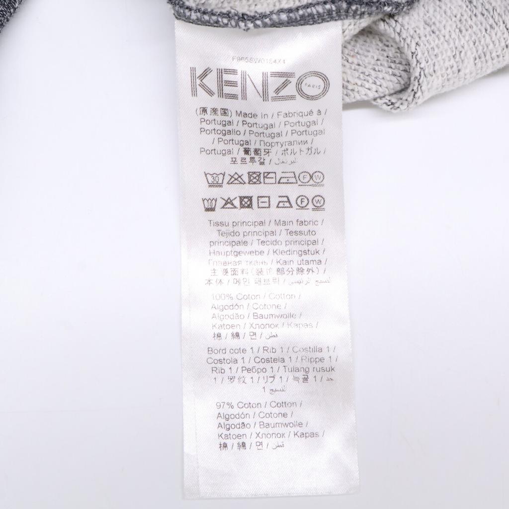 KENZO [Domestic Regular] Tiger Embroidered Crew Neck Sweatshirt/ tops L grayUsed