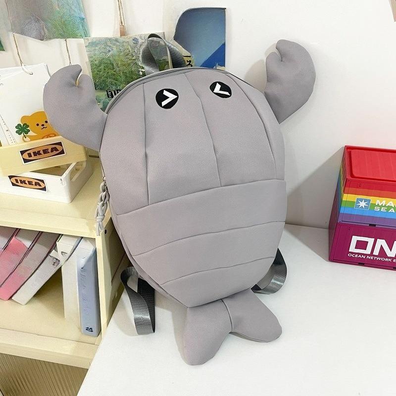 Wysoki poziom wyglądu, Unikalny, Fajny i Kreatywny Plecak z Kreskówkowym Rekinem, Lekki Plecak