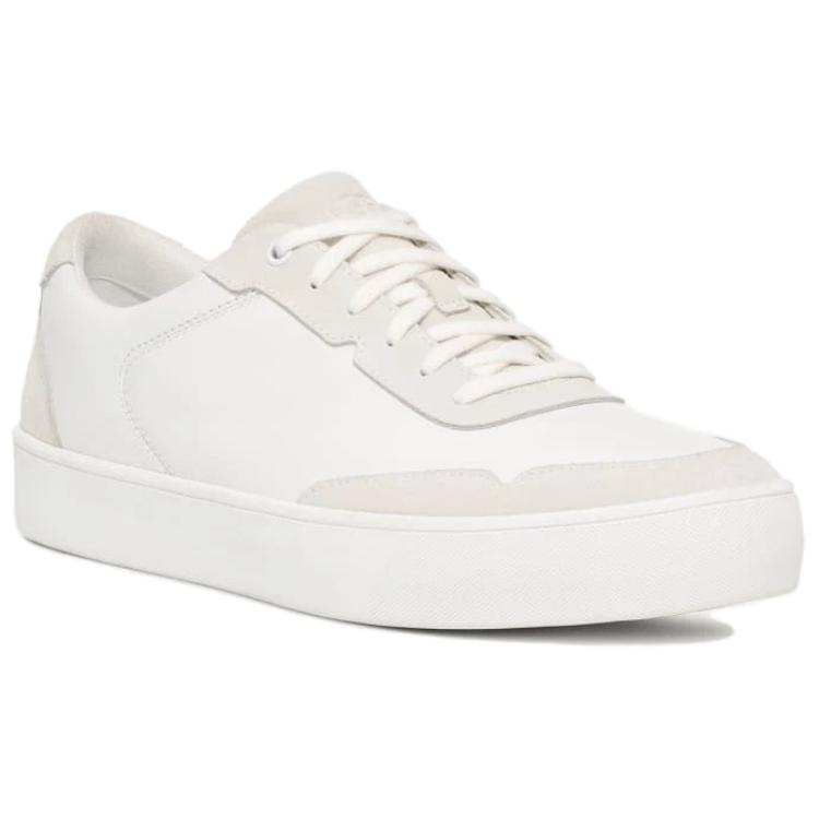 UGG Pearson Niedrig Bequem Vielseitig Niedrig Geschnittene Sneakers Unisex Sneakers Weiß 1166763-WHT