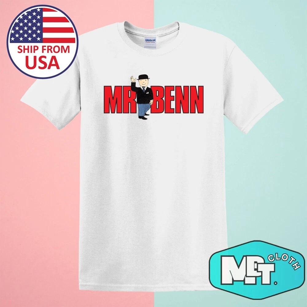 Mr Benn Men s White Size S-5XL S