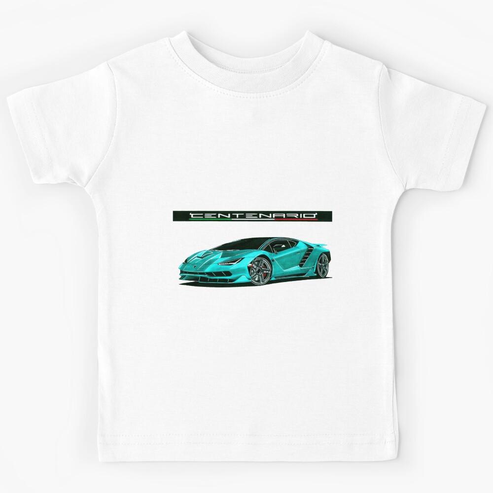 Sports car lambo centenario Kids T-Shirt 130