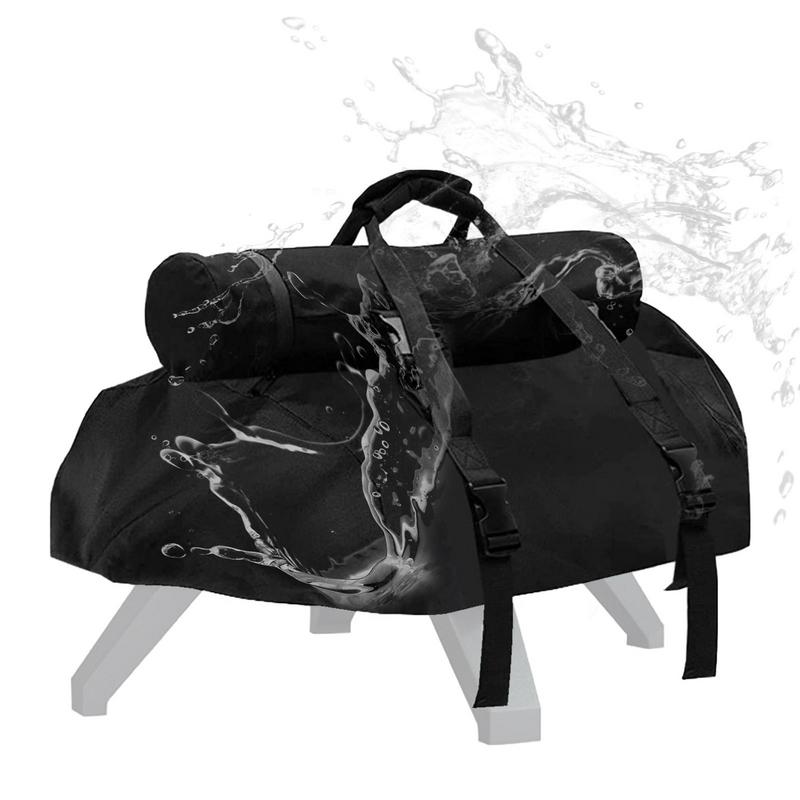 Copertura per Forno da Pizza per Ooni Karu 12 Copertura Portatile per Forno da Pizza Tessuto 420D Impermeabile Copertura per Forno da Pizza Robusta