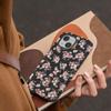 Coque Souple Capa pour Apple iPhone 17 16e 12 14 XS XR 13 15 Plus Pro Max 16 Air 11 Rétro Petite Fleur Mode