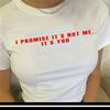 It's Not Me T-Shirt - Funny 2000s Slogan Tee