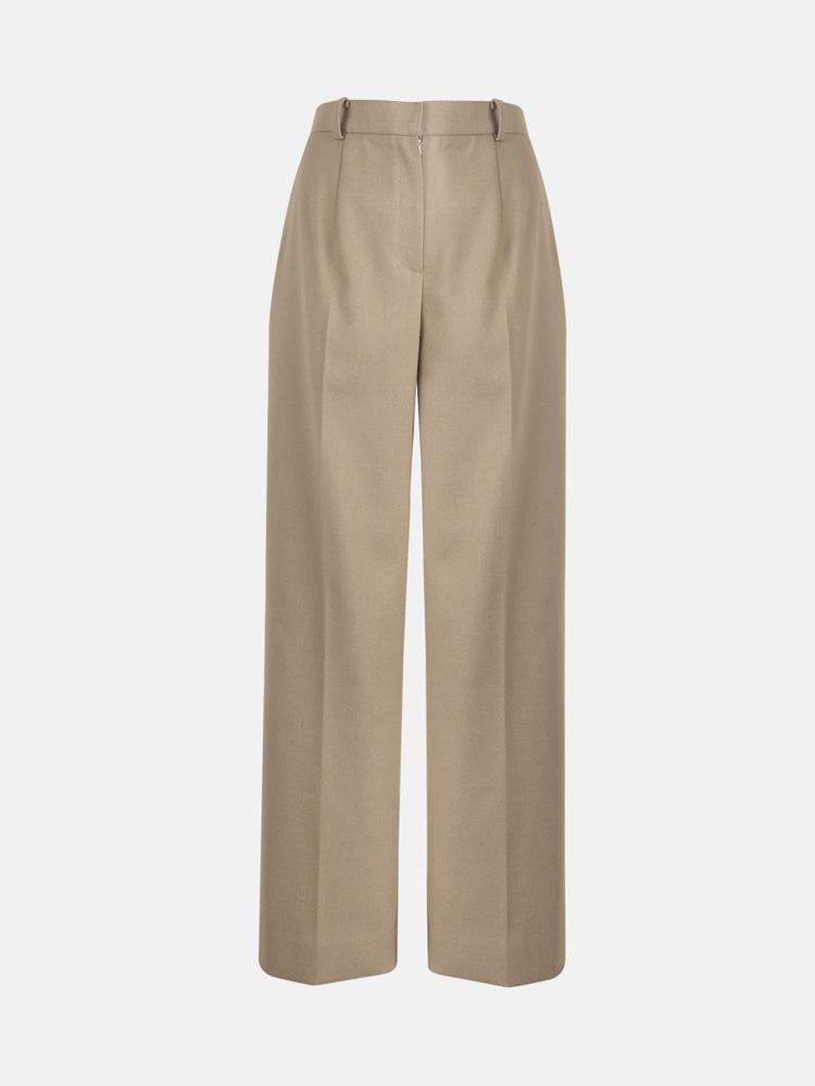 LBYL Straight Wide Pintuck Slacks Pants (3 Colors)