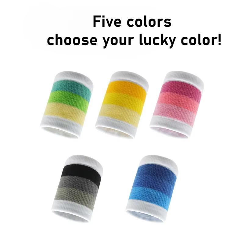 1/2Pcs Sports Wrist Strap Unisex Sweat-wicking Breathable Wrist Guard Badminton Tennis Basketball Fitness Practical Accessories