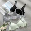 Southeast Asia Women's Cotton Wireless Uplift Bra - Simple, Thin & Comfortable for Students