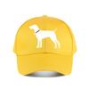Metal Dog Silhouette Wall Art Home Decor Baseball Cap Fashion Unisex Sunhat Womens Outdoor Sports Snapback Cap
