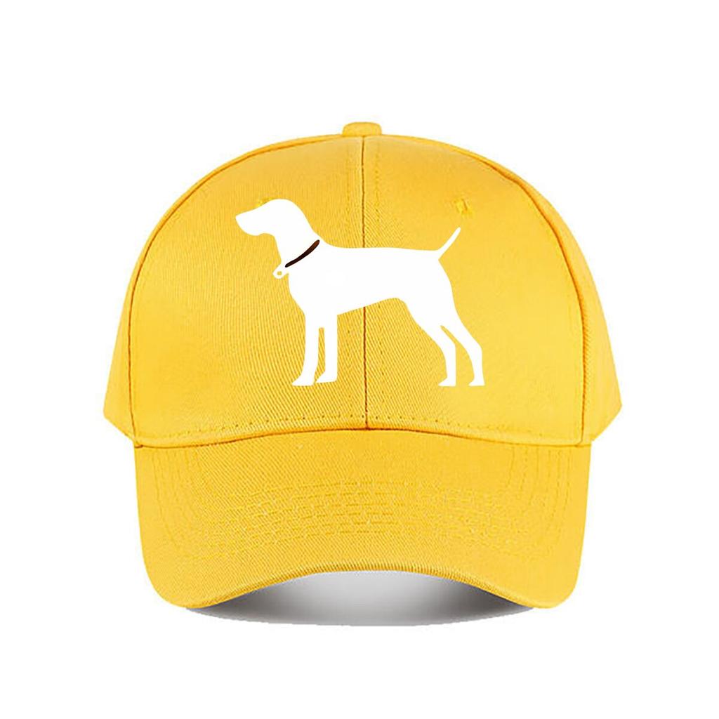 Metal Dog Silhouette Wall Art Home Decor Baseball Cap Fashion Unisex Sunhat Womens Outdoor Sports Snapback Cap