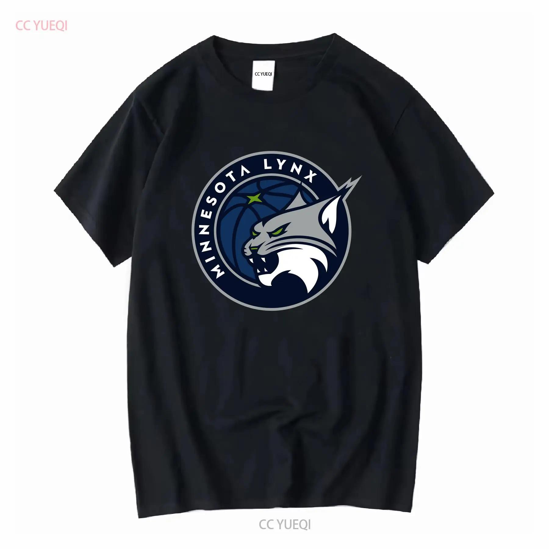 WNBA Minnesota Lynx Mens Crew Neck T Shirt Size M Long or Short Sleeves Vintage Washed Designer Clothes Breathable Graphic S разноцветный