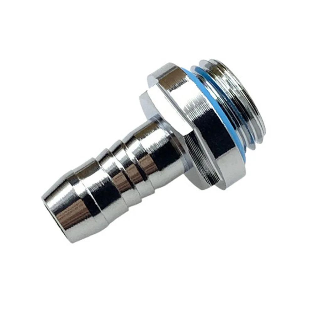 PC Water Cooling Barb Fitting Two-Touch Fitting G1/4 Thread HosePagoda Connector Pagoda Connector Pipe Fittings Industrial Plumb
