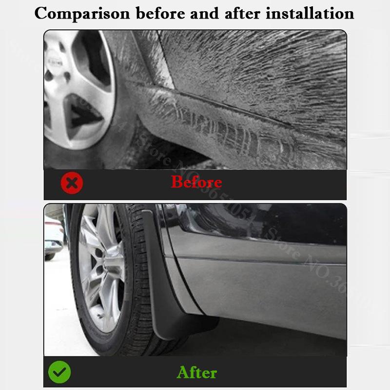 For KIA EV9 2025 2025 2025 Mudguards Anti-splash Front Rear Wheel Fender Grade Mudflaps Anti-scratch Protective Accessories