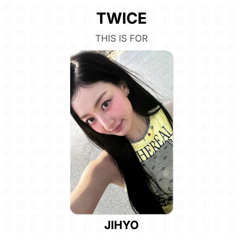 Twice THIS IS FOR Official Photocard