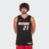 Nike Icon Edition NBA Team Limited Jersey Heat Hassan Whiteside Retro No. 21 Men Jersey Black 864487-010