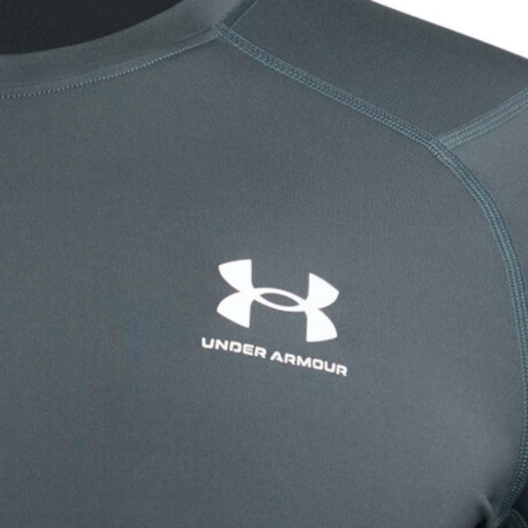 Under Armour Serie de Enfriamiento HeatGear Launch Elite Logo Camiseta Cómoda de Cuello Redondo Manga Corta para Fitness Hombre tops 1361518-012