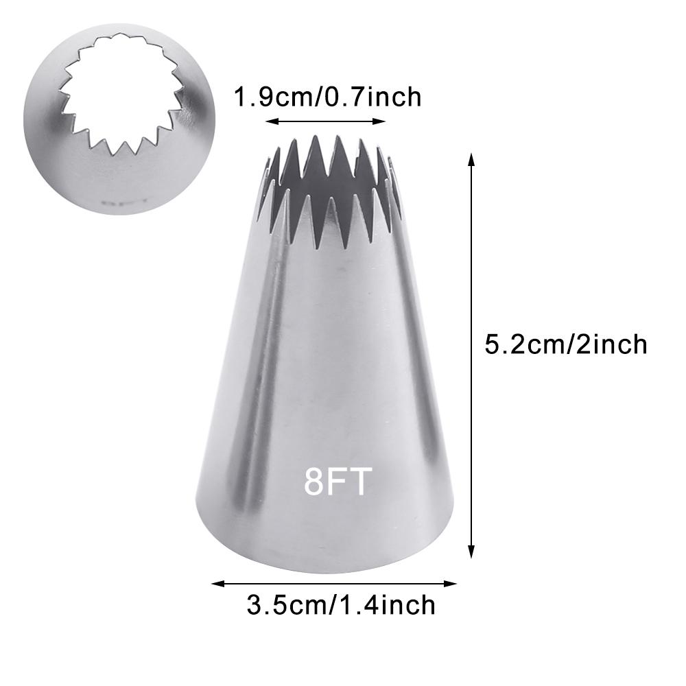 Russian Pastry Nozzles For Cream Icing Piping Nozzles Cake Decoration Tips Leaf Tulip Rose Cake Nozzles Tips Confectionery