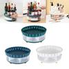 Rotation Spice Rack Holder Cosmetic Space Saving Removable Non Skid Drinks Seasoning Storage Tray