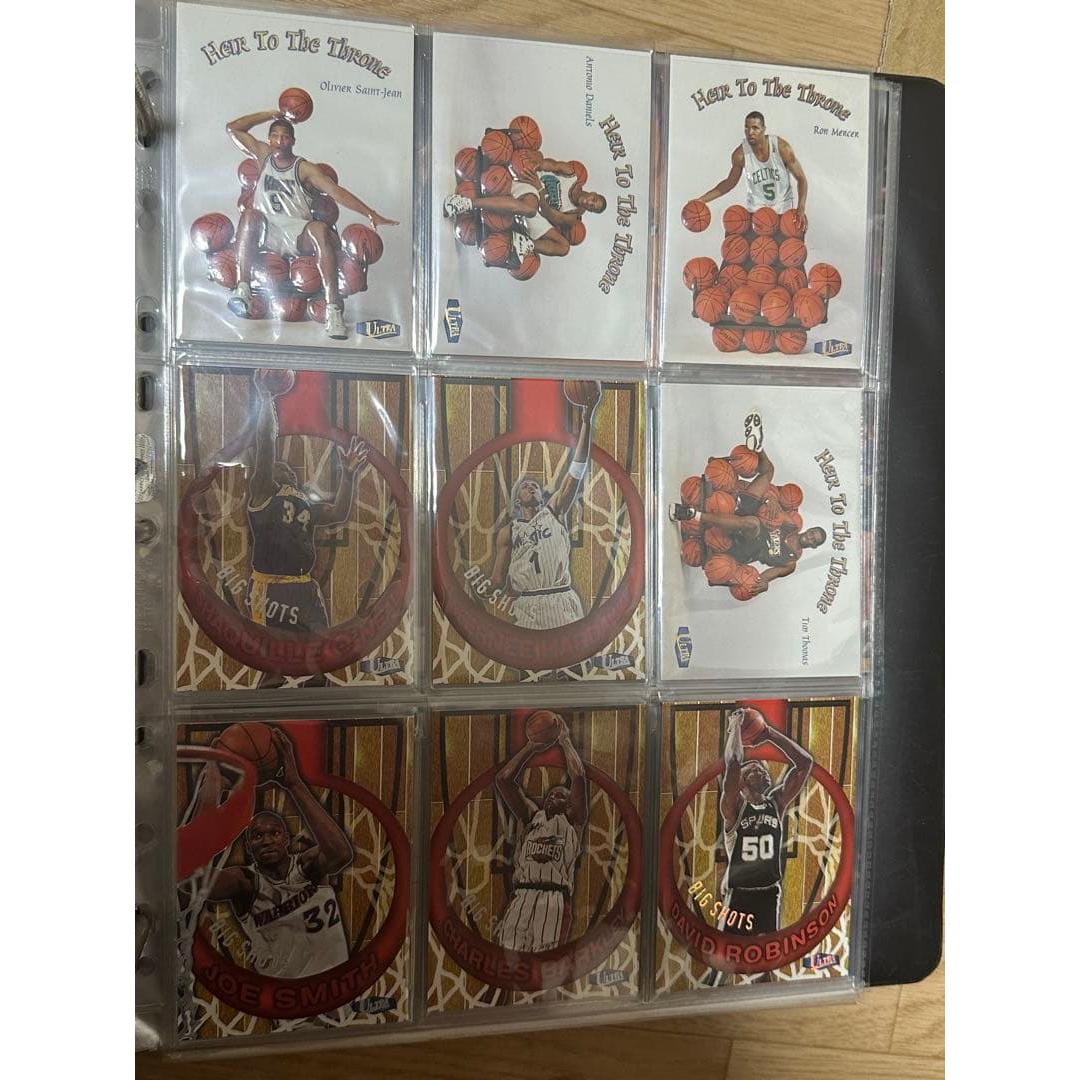 Used 1997-98 Fleer Ultra NBA Trading Card Set of 9