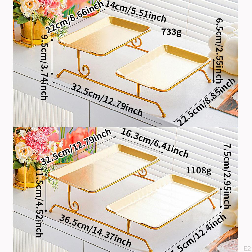 Kuchenständer Desserttisch Display Nordischer Gebäckhalter Serviertabletts für