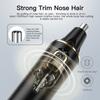 XOOMRSCP Nose Hair Trimmer for Facial Hair Trimmer with IPX7 Waterproof Dual Edge Blades Men,Professional