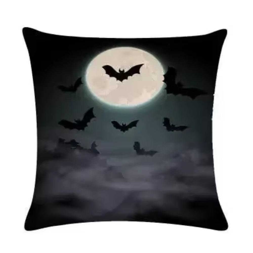 Halloween Christmas Print Pattern Cushion Cover Home Living Room Sofa Car Decoration Square Throw Pillow