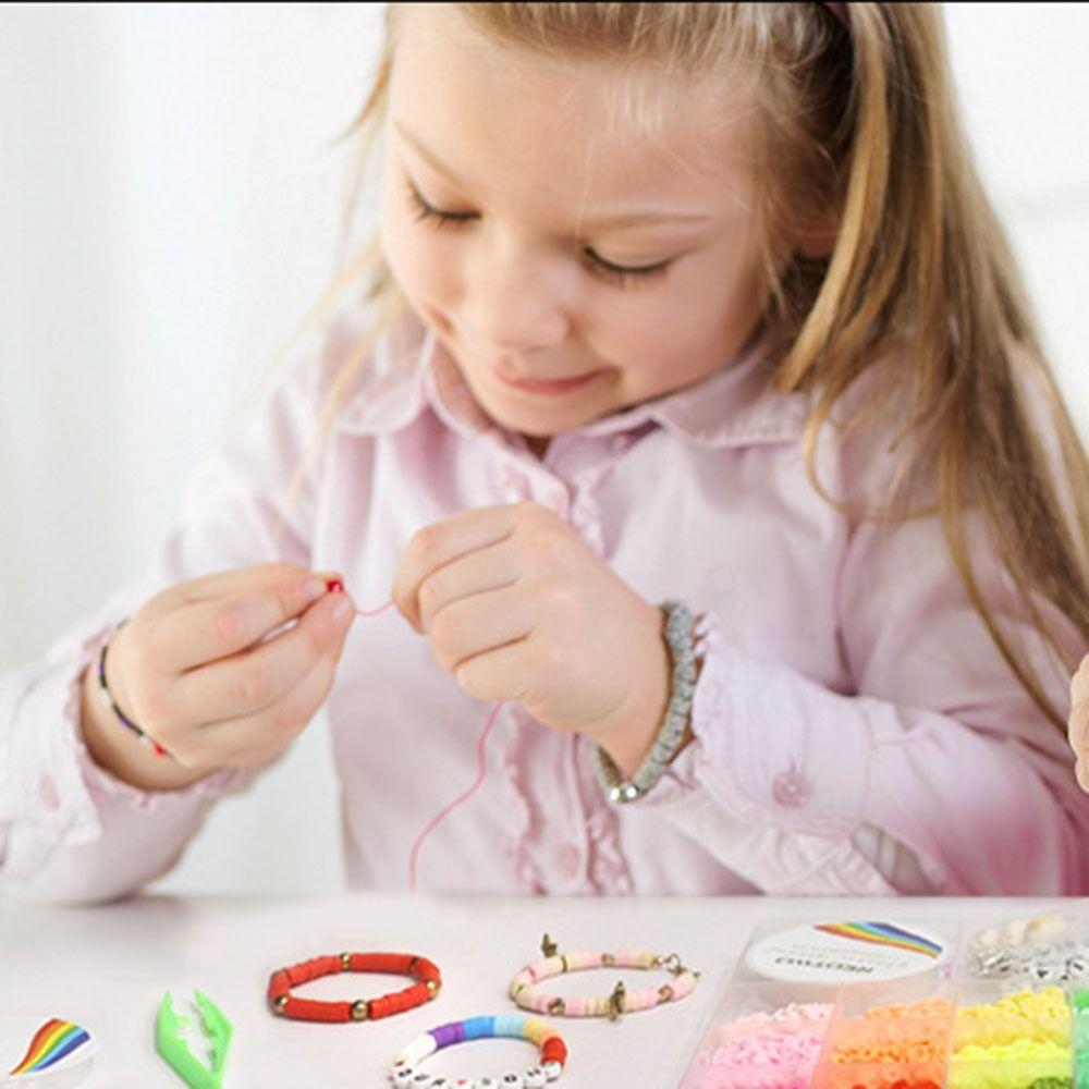 Clay Slice Beads Polymer Clay Beads Kit Jewelry Hand Making Accessories  DIY Jewelry Making