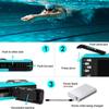 4K/30FPS Waterproof Camera 1080P UHD Video Recorder IPS Dual Screen Anti Shake Face Detection Autofocus for Vacation Snorkeling