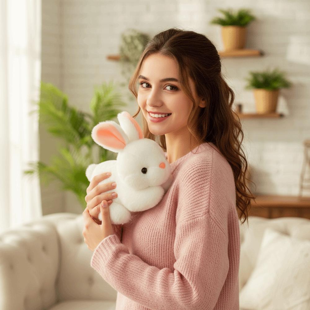 Simulation Design Stuffed Animal Soft Plush Simulation Toy Soft Toy Rabbit Plush Doll  Children Toy