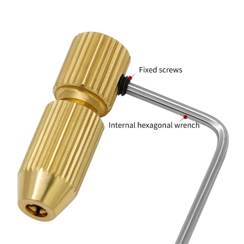 2.3mm Electric Motor Shafts Mini Chuck Fixture Clamps 0.8mm-1.5mm Small To Drill Bit Micro Chuck Fixing Device